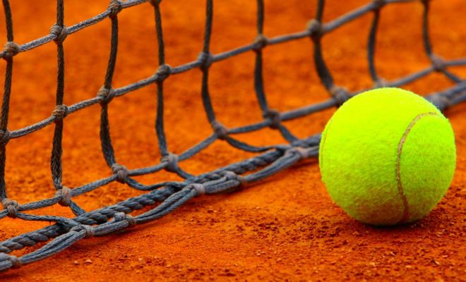 balle tennis filet